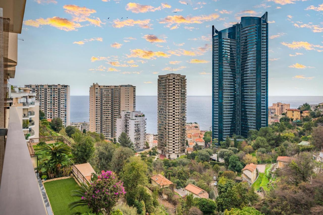 5Mn Monaco - Vue Mer - Parking - Piscine - Bb Beausoleil Exteriér fotografie