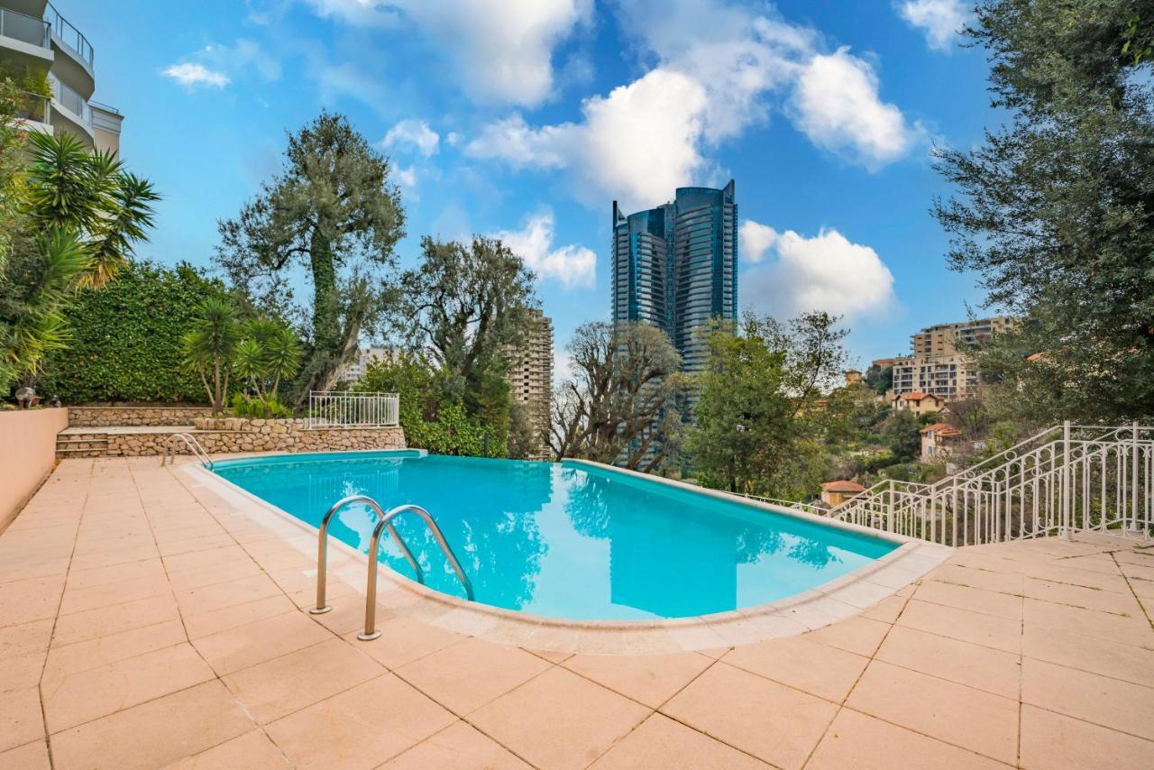 5Mn Monaco - Vue Mer - Parking - Piscine - Bb Beausoleil Exteriér fotografie