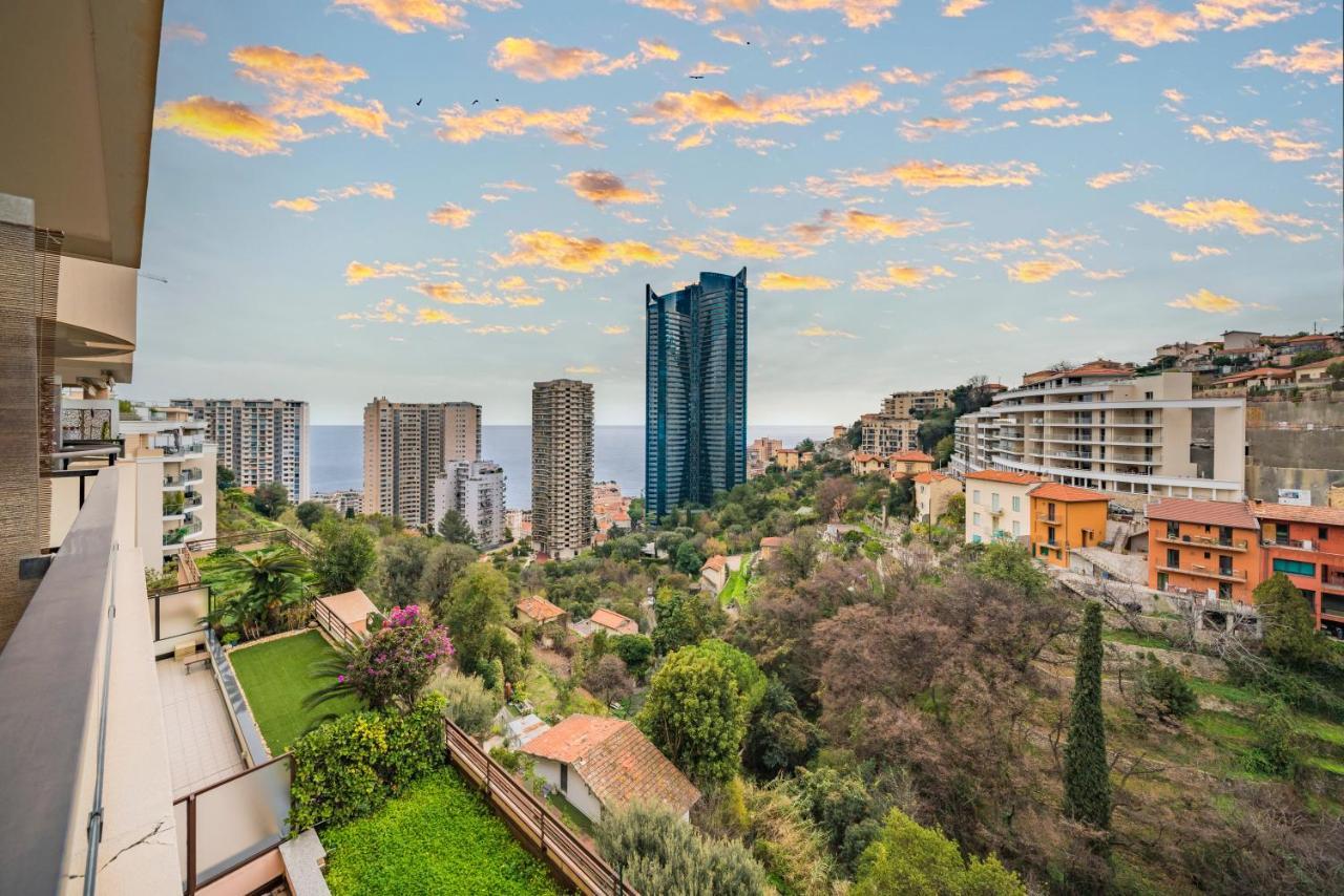 5Mn Monaco - Vue Mer - Parking - Piscine - Bb Beausoleil Exteriér fotografie