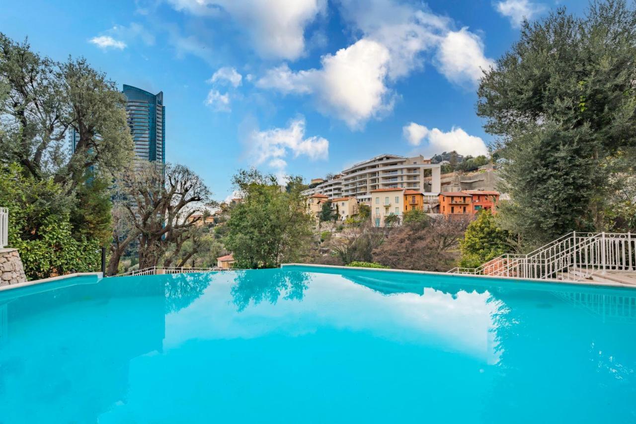 5Mn Monaco - Vue Mer - Parking - Piscine - Bb Beausoleil Exteriér fotografie