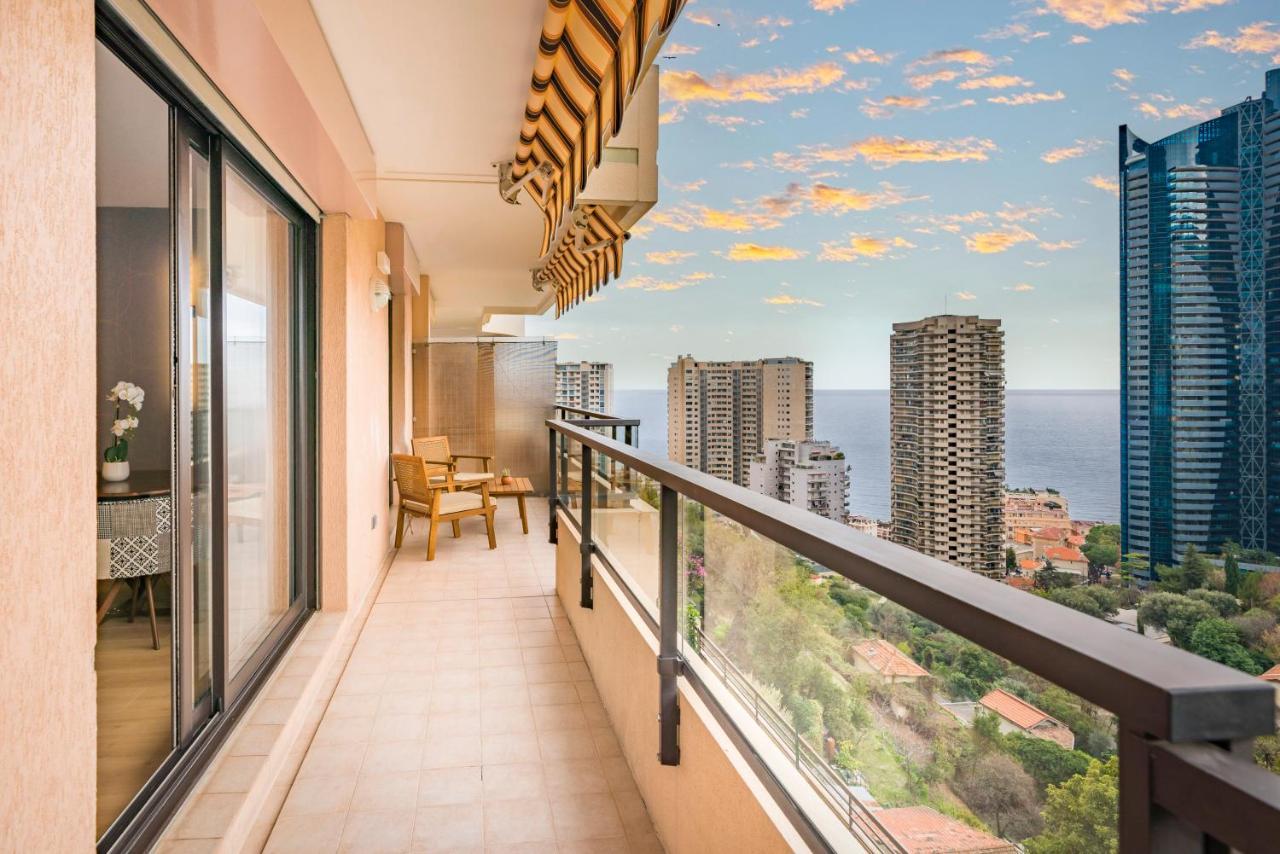 5Mn Monaco - Vue Mer - Parking - Piscine - Bb Beausoleil Exteriér fotografie